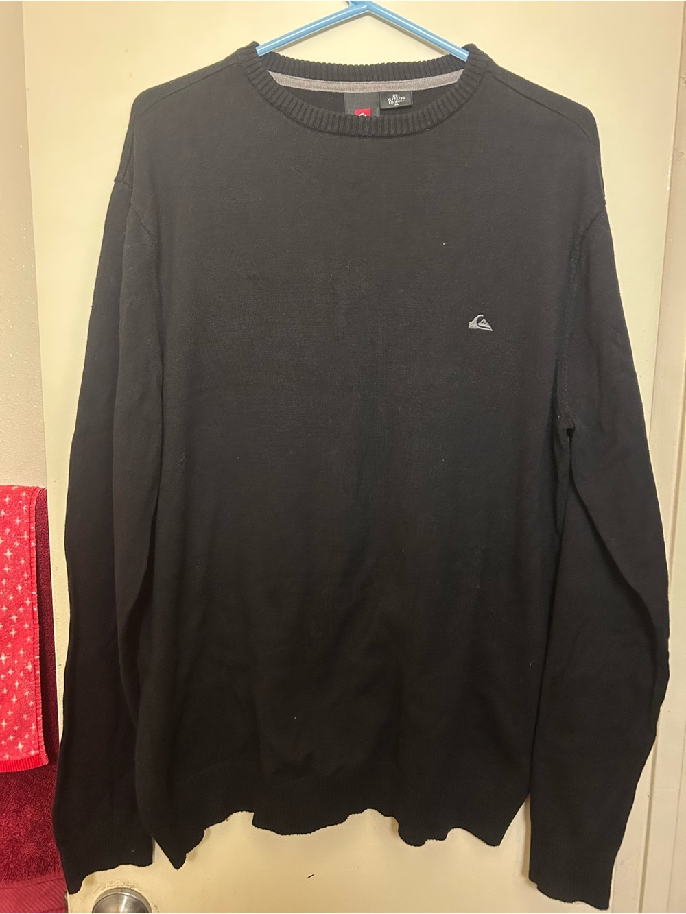 Quiksilver Black Sweatshirt Size XL